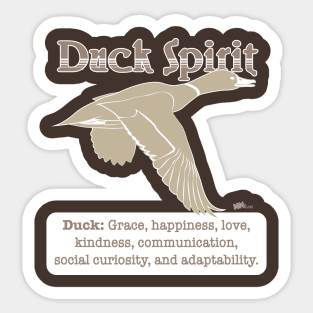 Spirit Animal-Duck Sticker